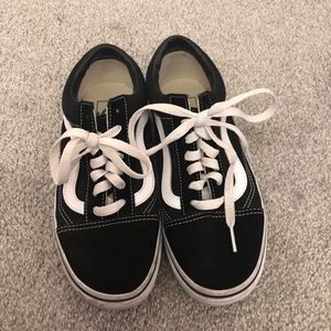 Old Skool Vans (Women 7.0) Black